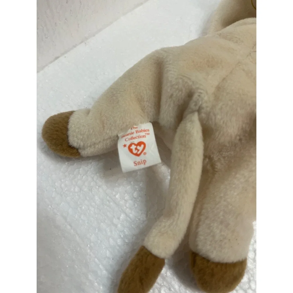 TY Beanie Baby Snip the Cat‎ with Tag PVC Pellets